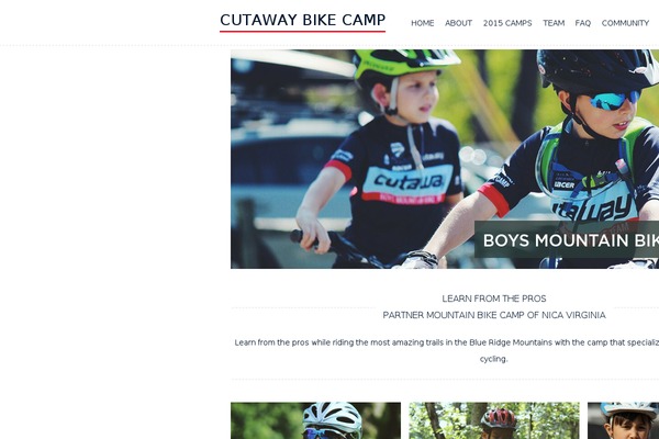 cutawaybikecamp.com site used Cbc-theme