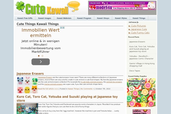 cute-kawaii.com site used Beautiful-seo