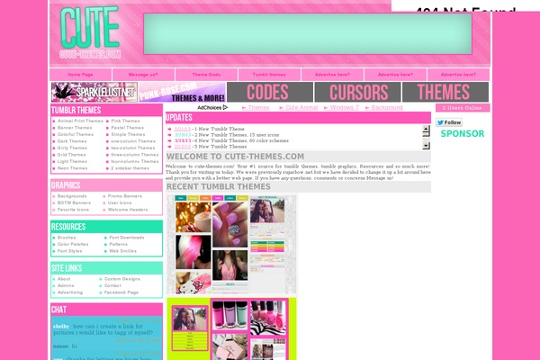 cute-themes.com site used V2