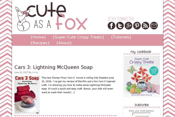 cuteasafox.com site used Cute-as-a-fox