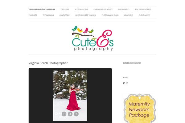 Twenty Twelve theme site design template sample
