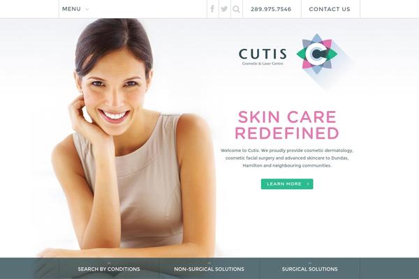 cutis.ca site used Cutis