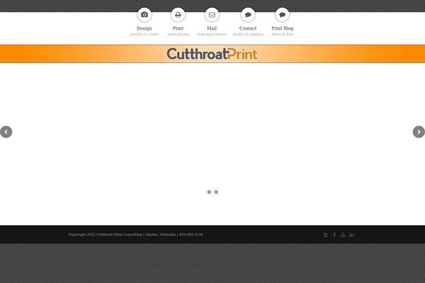 cutthroatprint.com site used Million