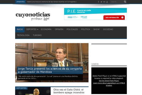 cuyonoticias.com.ar site used Jarida2015