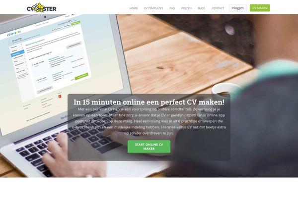 Canvas theme site design template sample