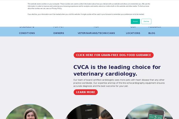 cvcavets.com site used Cvca-child