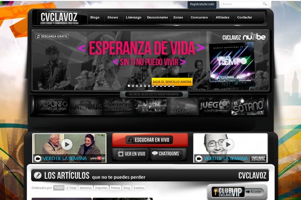 cvclavoz.com site used King-child