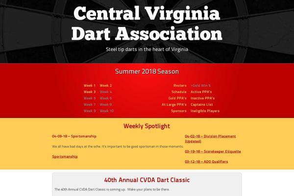 cvdadarts.com site used Cvda