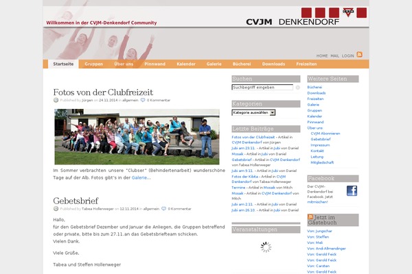 cvjm-denkendorf.de site used Twentyfourteen-child-cvjm