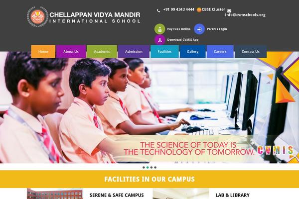 cvmschools.org site used Cvm