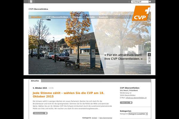 Cvp theme site design template sample