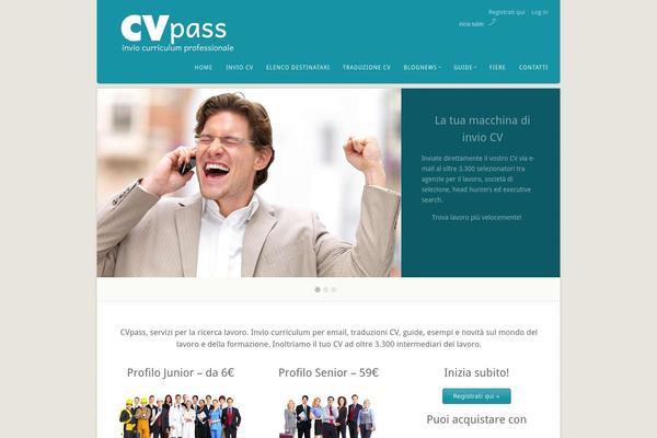 cvpass.it site used Cvpass