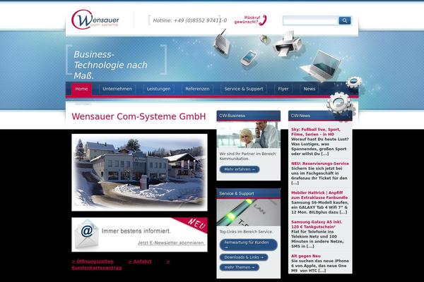 cw-comsysteme.de site used Cwcomsysteme