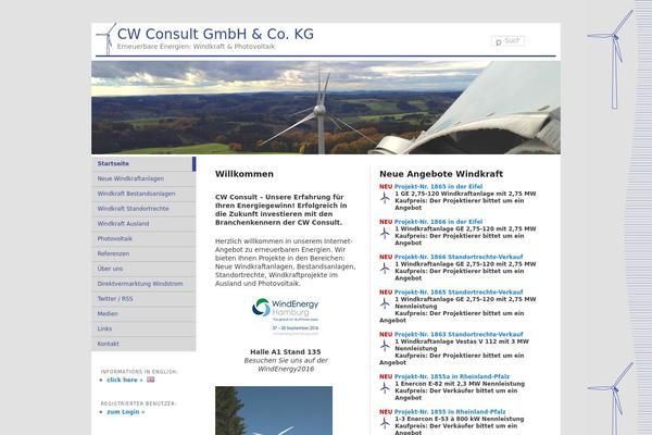 cw-consult.de site used Cwctheme
