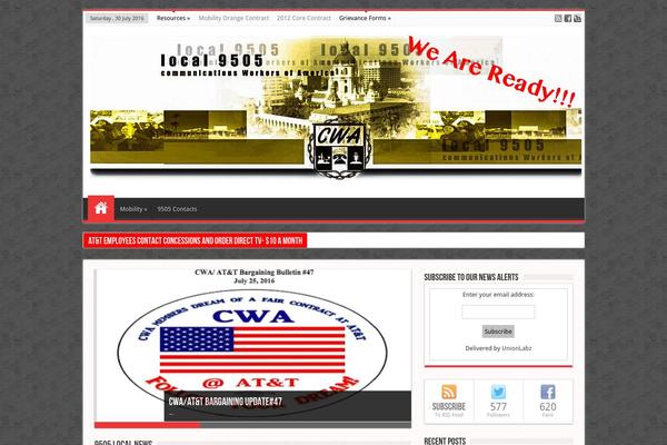 Sahifa theme site design template sample