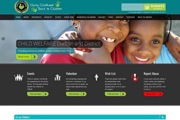 cwdd.org.za site used Hope-charity-theme