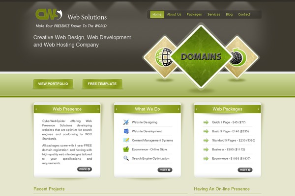 Ultrawebstudio theme site design template sample