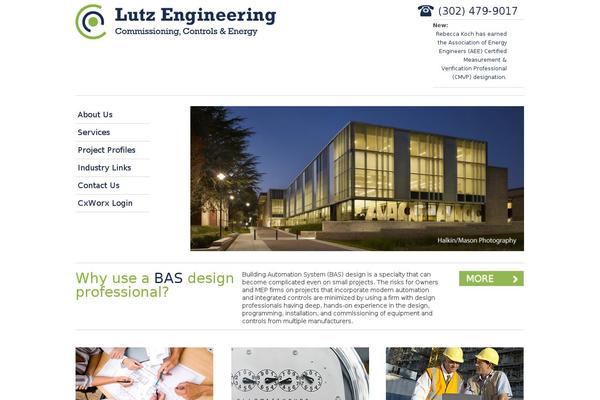 lutz theme websites examples