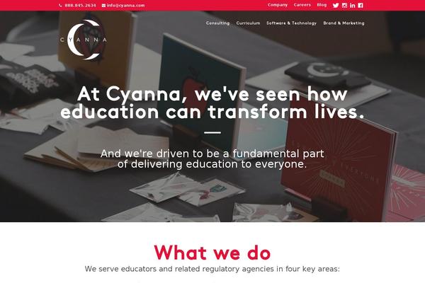 cyanna.com site used Versatile-v1-17-ces