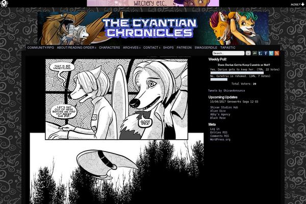 cyantian.net site used Toocheke-premium