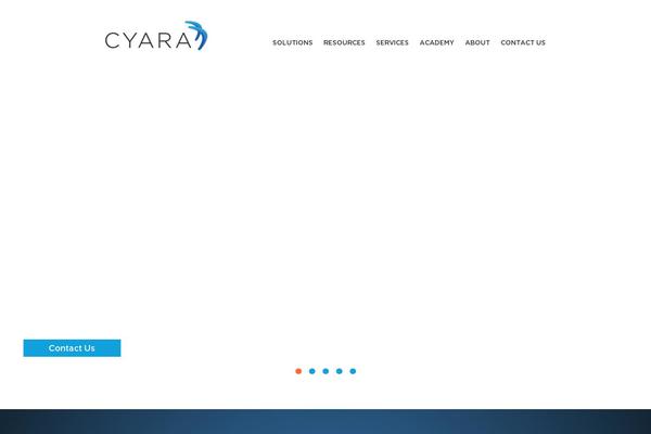 cyara.com site used Cyara