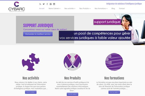 Customizr theme site design template sample