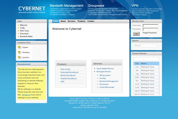 cyber-isp.net site used I3theme-1-3