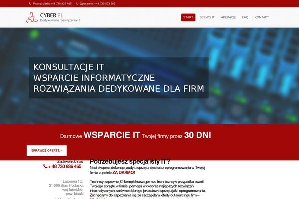cyber.pl site used Archit