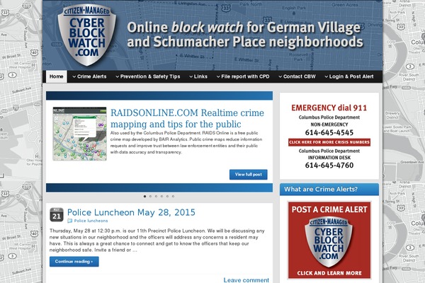 Graphene theme site design template sample