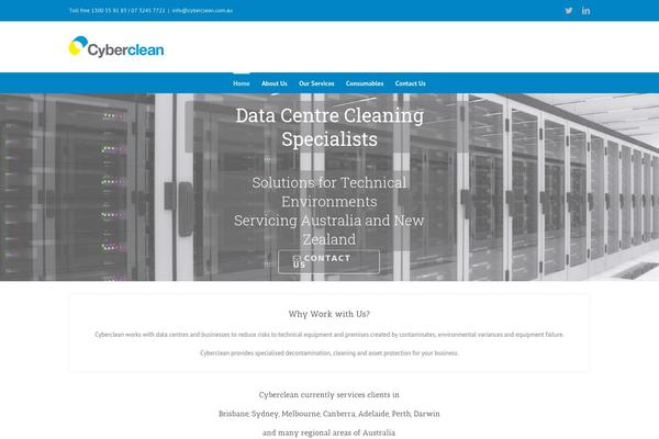 cyberclean.com.au site used Techbuga-child-theme