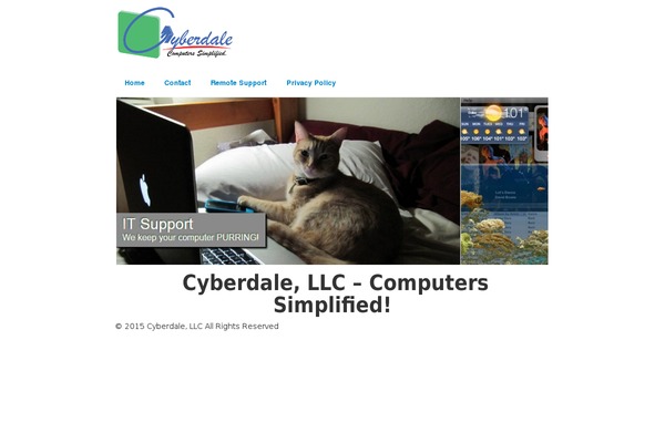 cyberdale.net site used CyberChimps