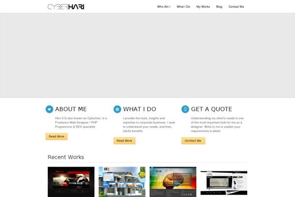 cyberhari.com site used Cyberhari