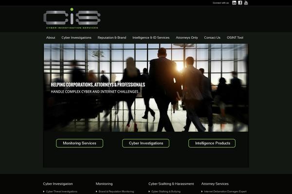 cyberinvestigationservices.com site used Modular