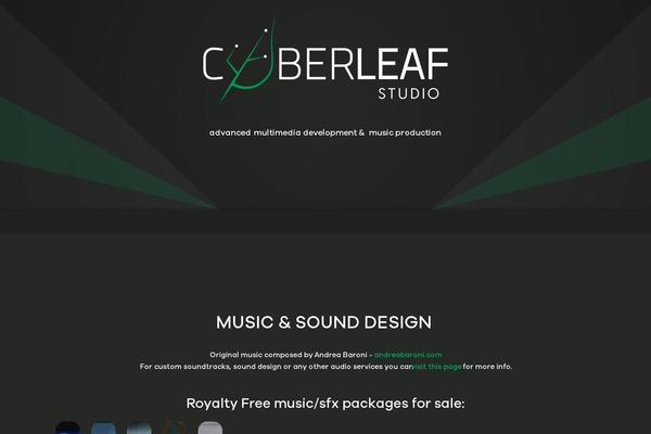 cyberleafstudio.com site used Cyberleaf-theme