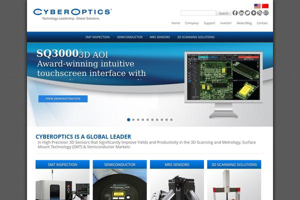 cyberoptics.com site used Cyberoptics
