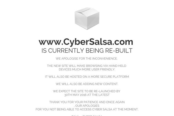 cybersalsa.com site used Cybersalsa2wp