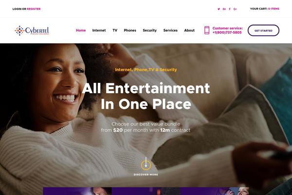 MaxiNet theme site design template sample