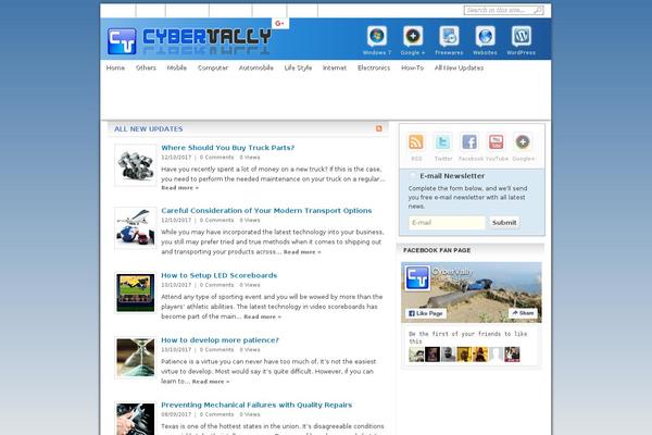 cybervally.com site used Weekly