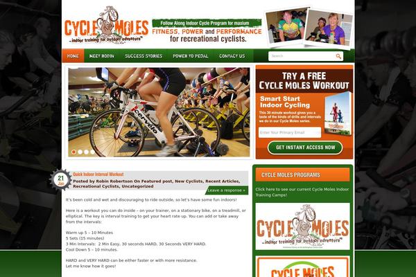 cyclemoles.com site used Robin
