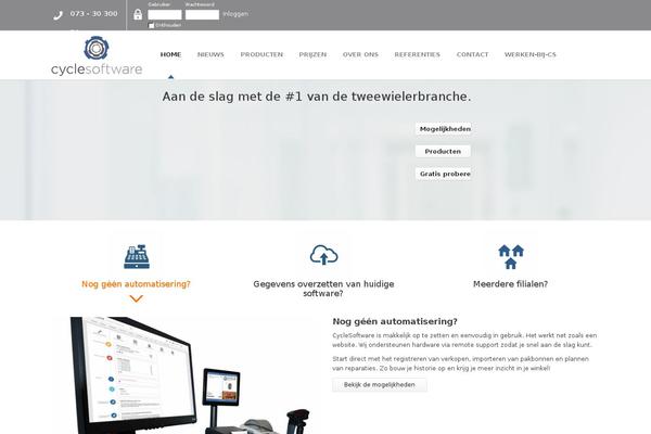 cyclesoftware.nl site used Norma-child