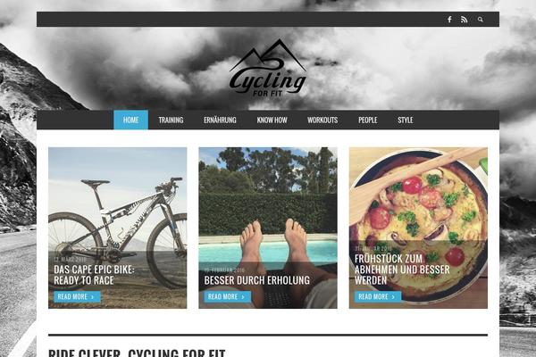 cycling-for-fit.com site used Memory-blog