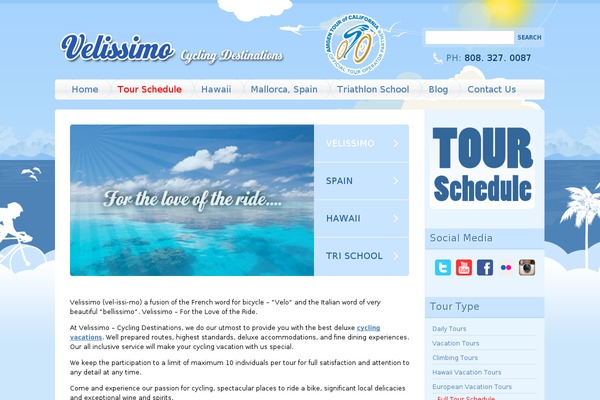 cyclingdestinations.com site used Bike_tours