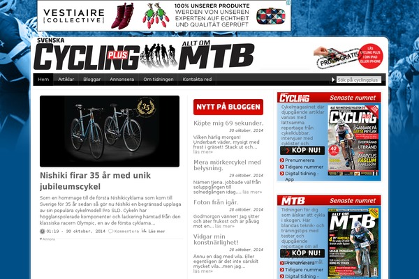 cyclingplus.se site used Look