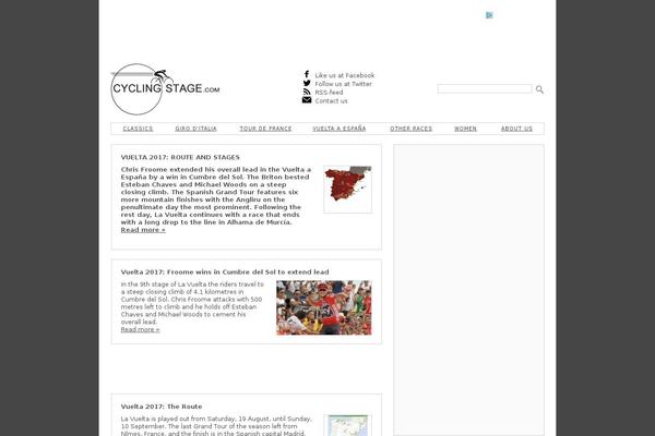 cyclingstage.com site used Cycling2