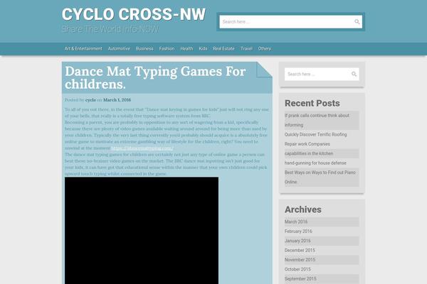 cyclocrossnw.com site used Three Nine Eight