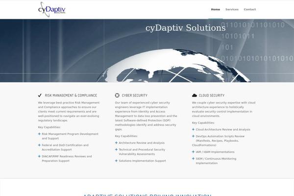 cydaptiv.com site used Cydaptiv