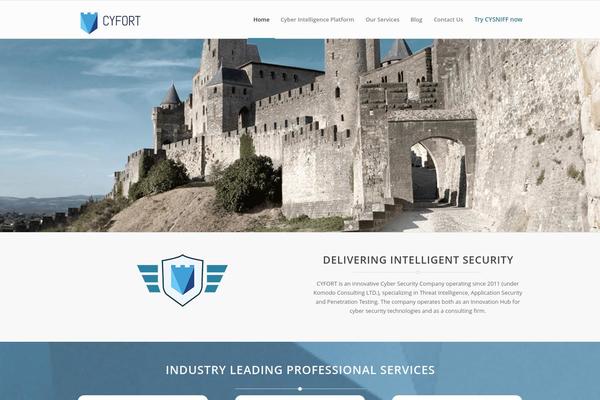 Enfold theme site design template sample