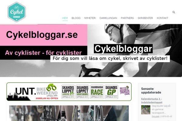 cykelbloggar.se site used Cykelbloggar