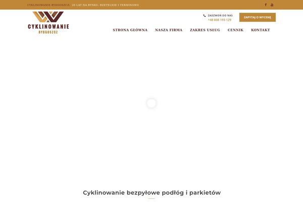 cyklinowanie-bydgoszcz.pl site used Aferastudio