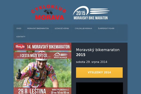 cyklomorava.cz site used Everest